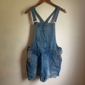Madewell Short Overalls